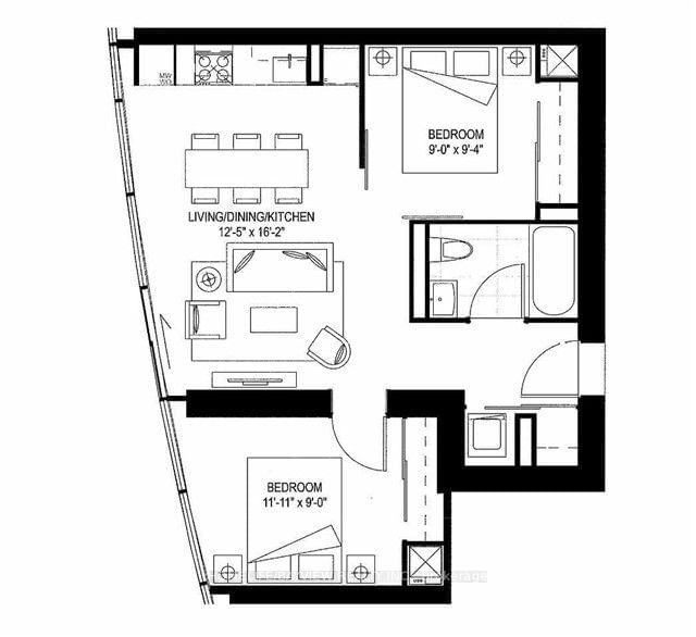 3306 - 14 York St, Toronto, M5J 0A9 | Image 2