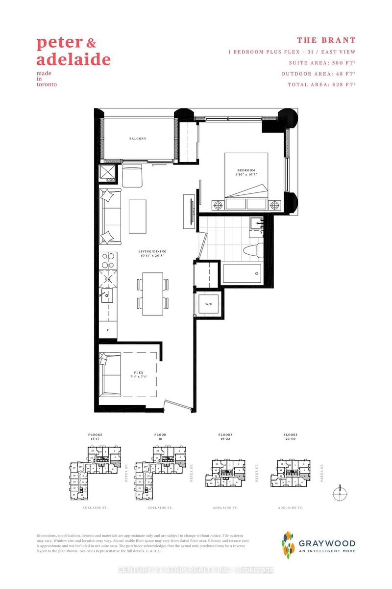 Unit 4605 — 108 Peter St, Toronto - Waterfront Communities C1 image-0-0