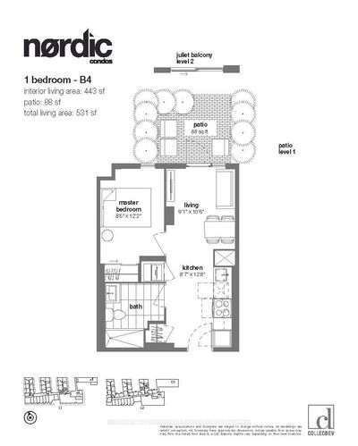 1 bed, 1 bath, 0-499 sqft