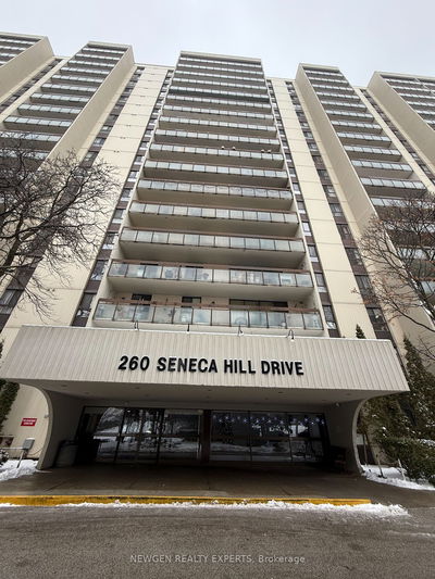 Condo leased at 1614-260 Seneca Hill Drive, Toronto, Don Valley Village, M2J 4S6 - MLS: C11900849