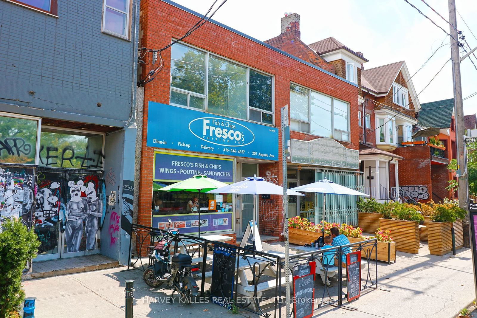 Store W/Apt/Office for lease at A-201 Augusta Avenue, Toronto, Kensington-Chinatown, M5T 2L4 - MLS: C11903056