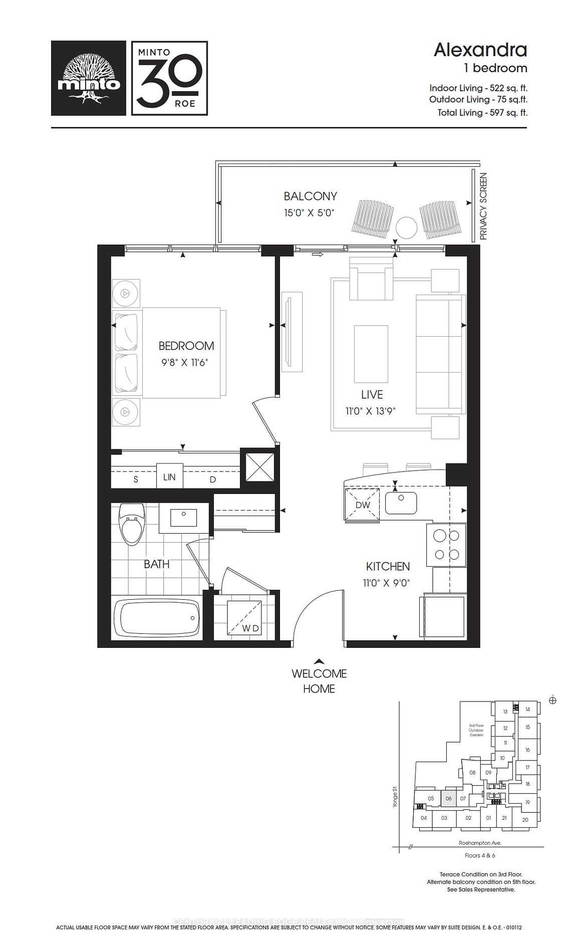 Condo for sale at 506-30 Roehampton Avenue, Toronto, Mount Pleasant West, M4P 0B9 - MLS: C11908986