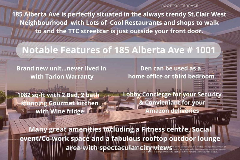 1001 - 185 Alberta Ave, Toronto, M6C 0A5 | Image 3