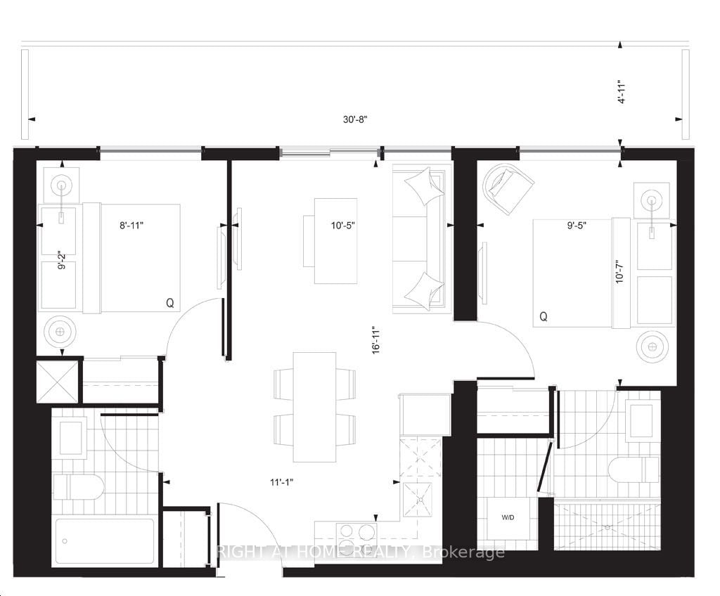 Condo for lease at 3606-39 Roehampton Avenue, Toronto, Mount Pleasant West, M4P 0G1 - MLS: C11914413