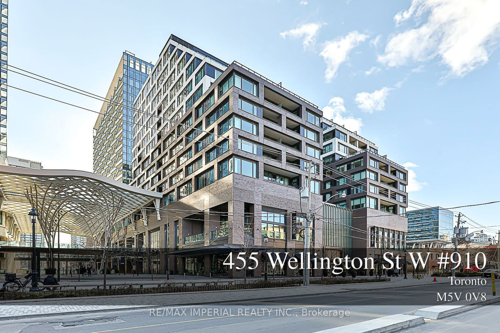 Condo leased at 910-455 Wellington Street, Toronto, Waterfront Communities C1, M5V 0V3 - MLS: C11916521