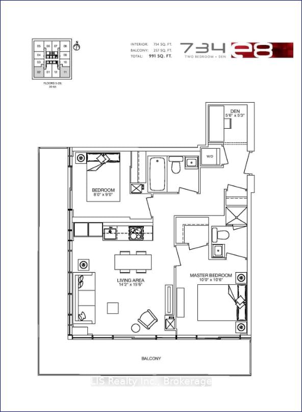 Unit 2102 — 8 Eglinton Ave, Toronto - Mount Pleasant West image-0-0