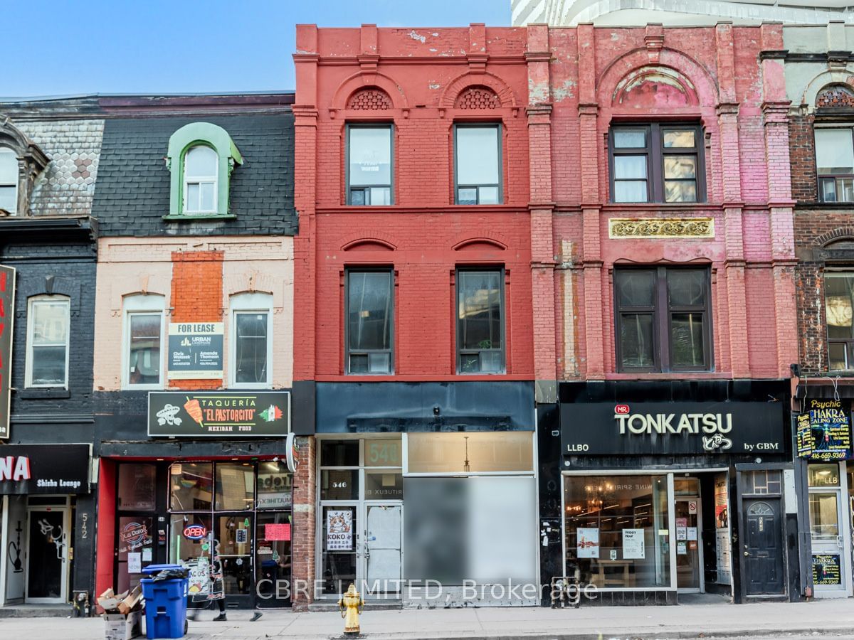 Commercial/Retail for lease at 546 Yonge Street, Toronto, Bay Street Corridor, M4Y 1Y8 - MLS: C11920118