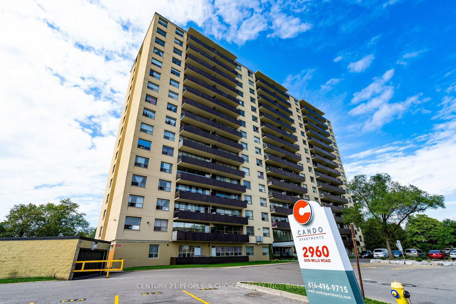 Condo for lease at 1203-2960 Don Mills Road, Toronto, Don Valley Village, M2J 3B8 - MLS: C11923510