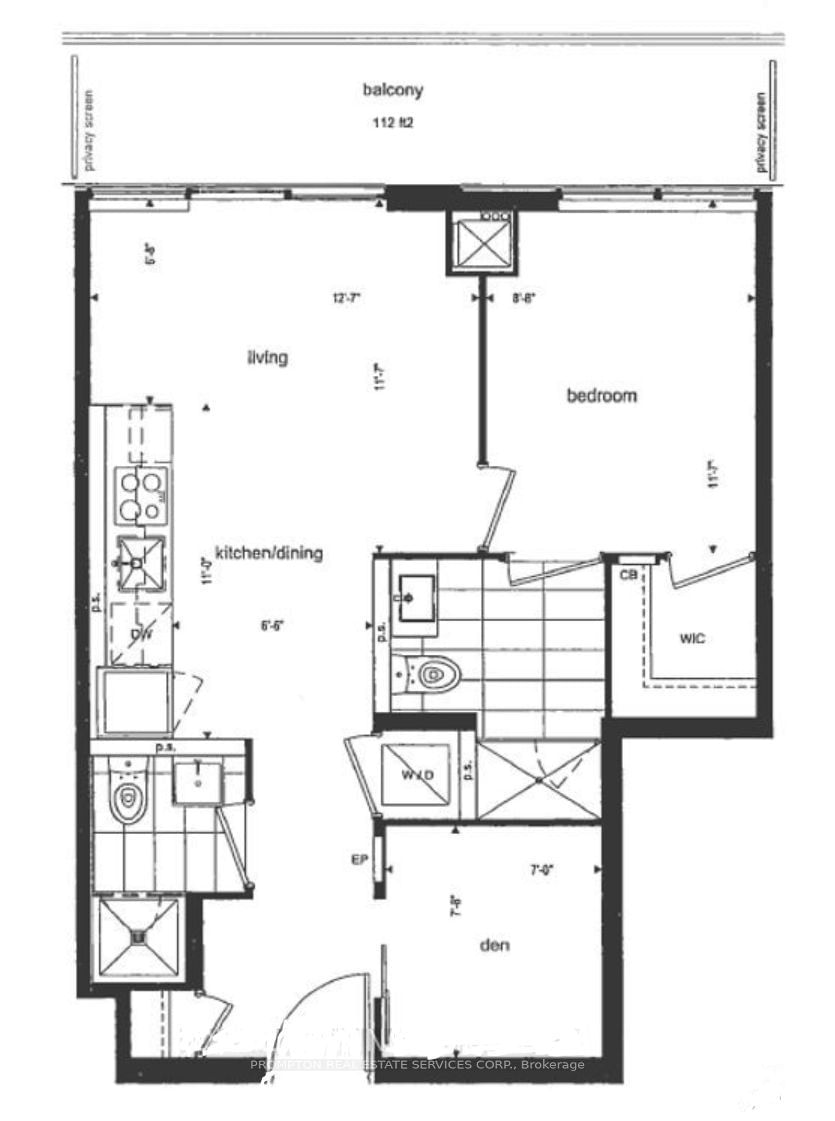 Condo for lease at 1409-195 Redpath Avenue, Toronto, Mount Pleasant West, M4P 0E4 - MLS: C11926795