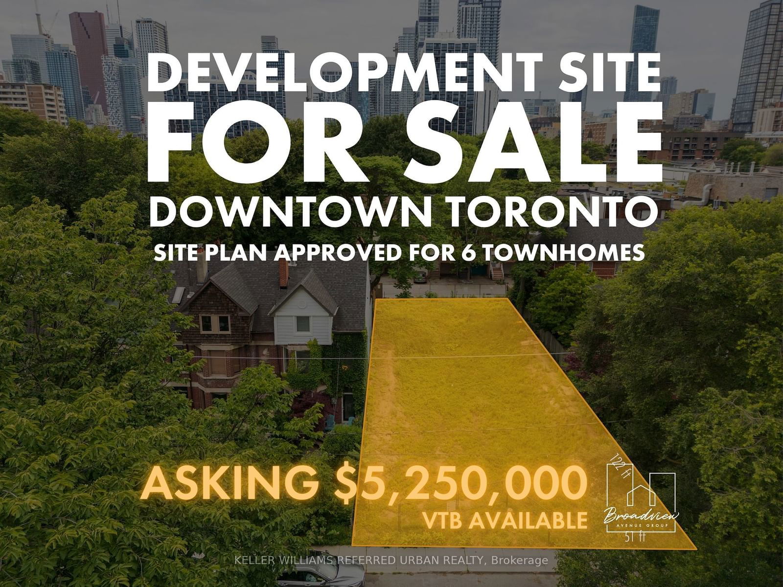 Vacant Land for sale at 238-240 Berkeley Street, Toronto, Moss Park, M5A 2X4 - MLS: C11931506