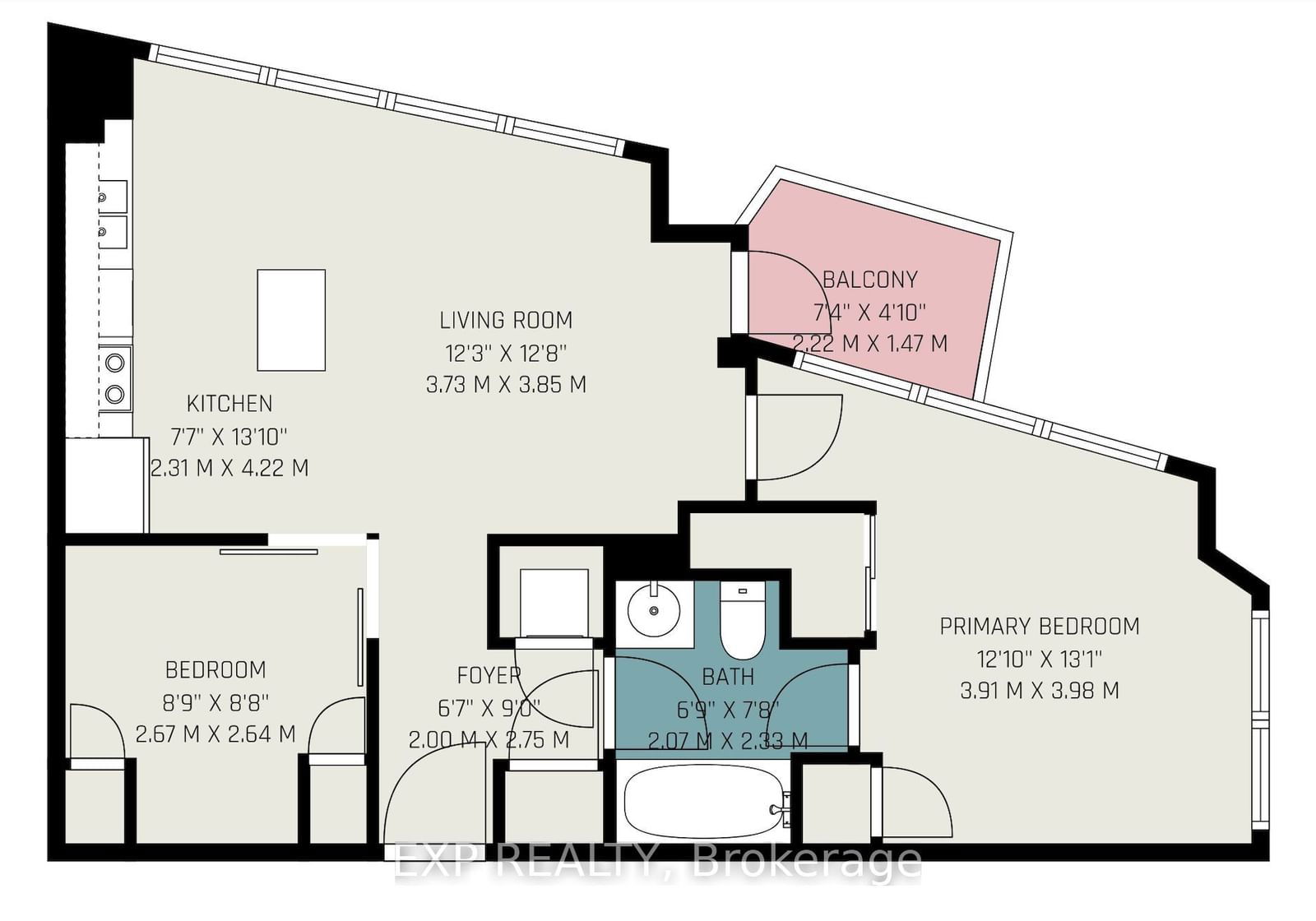 Condo leased at 1511-215 Fort York Boulevard, Toronto, Niagara, M5V 4A2 - MLS: C11935306