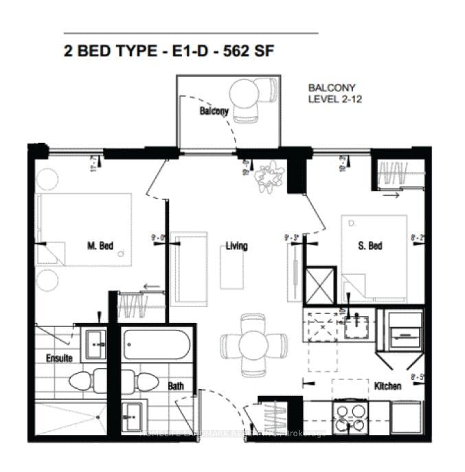 Condo for lease at 1220-500 Wilson Avenue, Toronto, Clanton Park, M3H 0E5 - MLS: C11937860