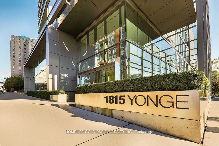 Condo for lease at 1907-1815 Yonge Street, Toronto, Mount Pleasant West, M4T 2A4 - MLS: C11938961