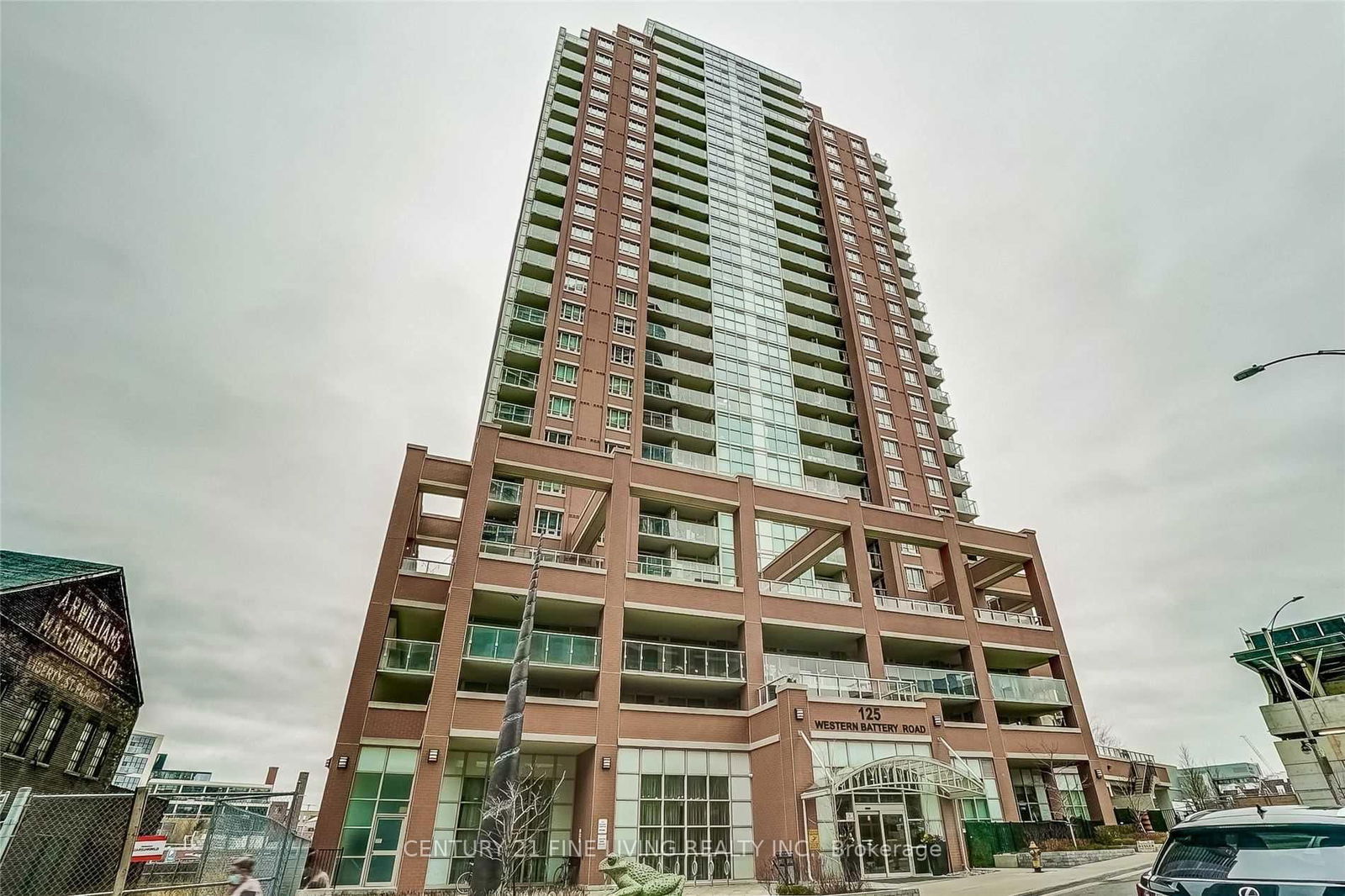 Condo leased at 1105-125 Western Battery Road, Toronto, Niagara, M6K 3R8 - MLS: C11943447