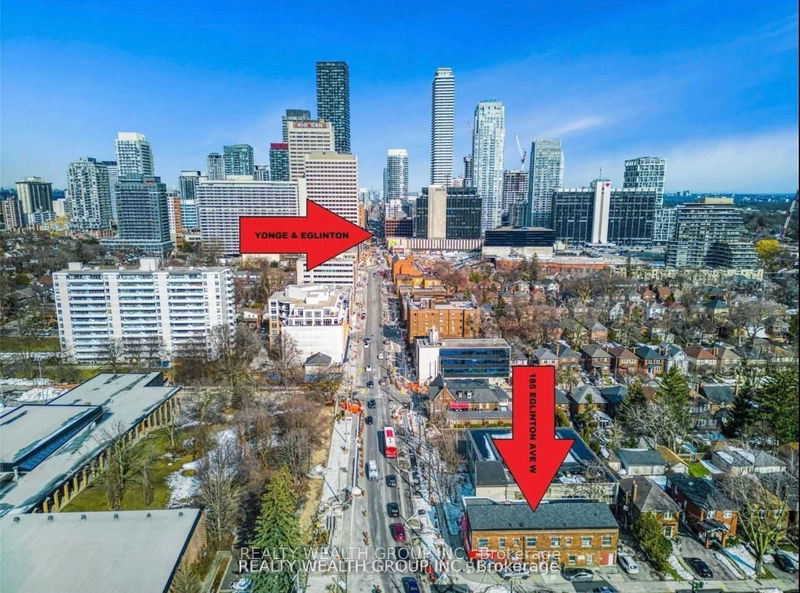 home for lease on Unit D-185 Eglinton Avenue W