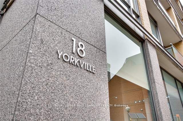 Condo leased at 1801-18 Yorkville Avenue, Toronto, Annex, M4W 3Y8 - MLS: C11947728