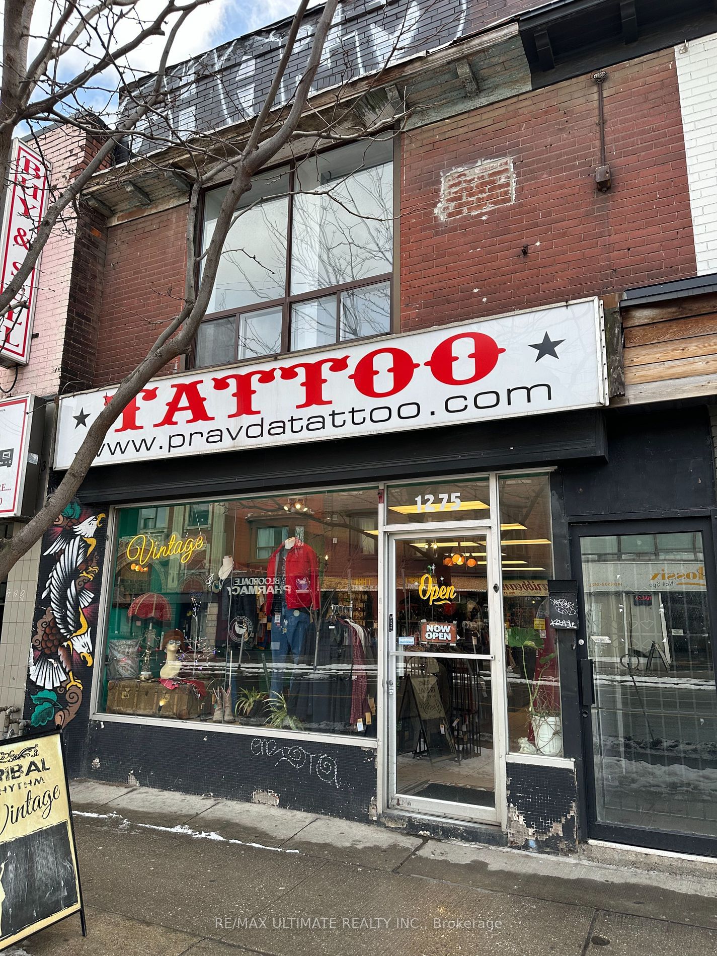 Commercial/Retail for lease at 1275 Bloor Street, Toronto, Dufferin Grove, M6H 1N7 - MLS: C11949599