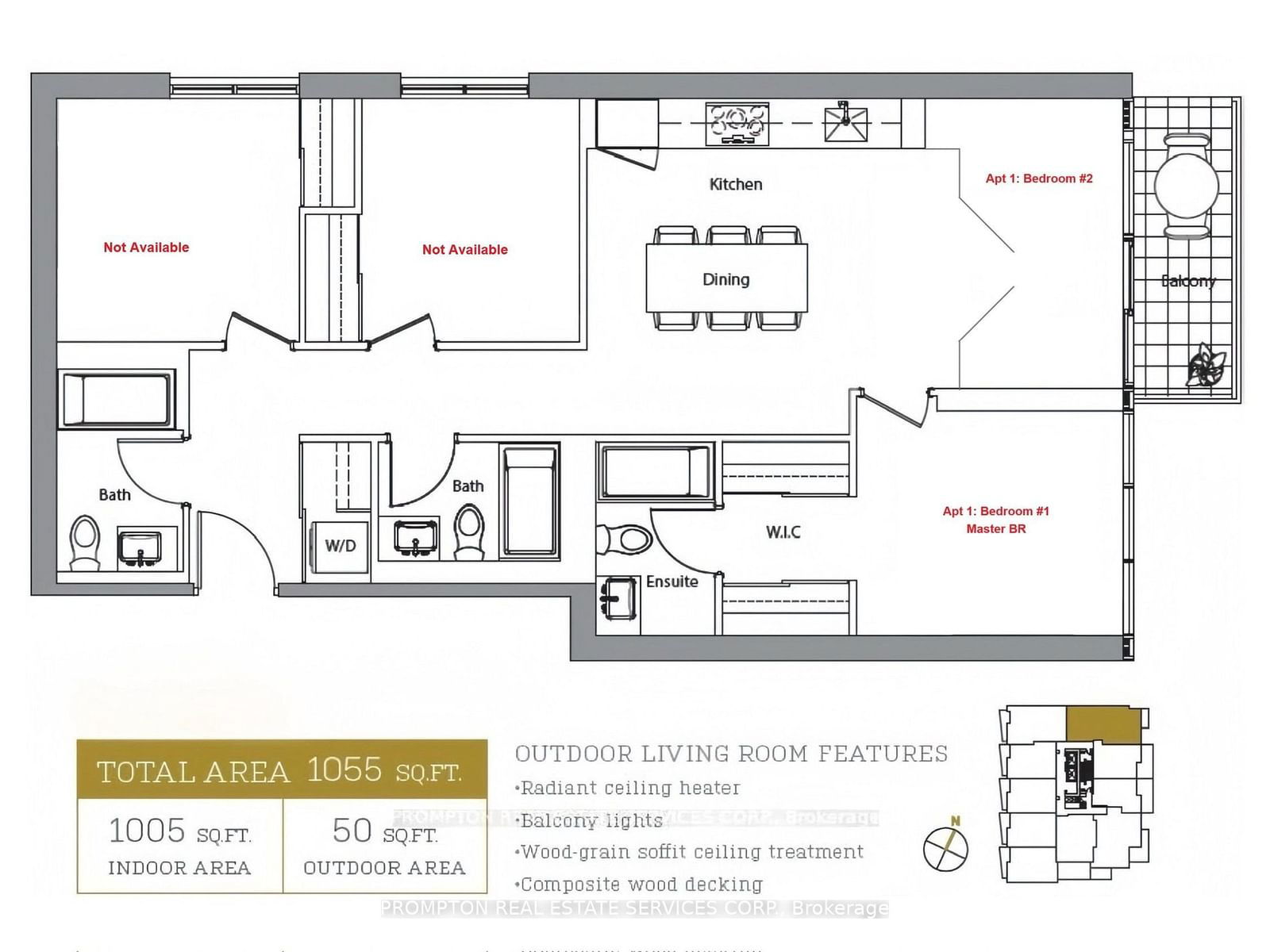 Condo leased at #505-25 McMahon Drive, Toronto, Bayview Village, M2K 0J1 - MLS: C11949751