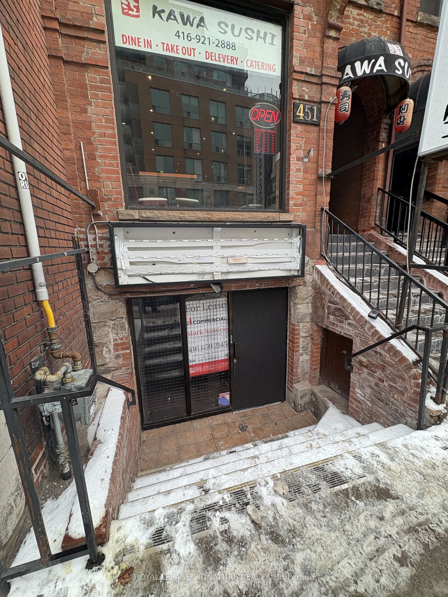 Commercial/Retail for lease at Lower-451 Church Street, Toronto, Church-Yonge Corridor, M4Y 2C5 - MLS: C11952940