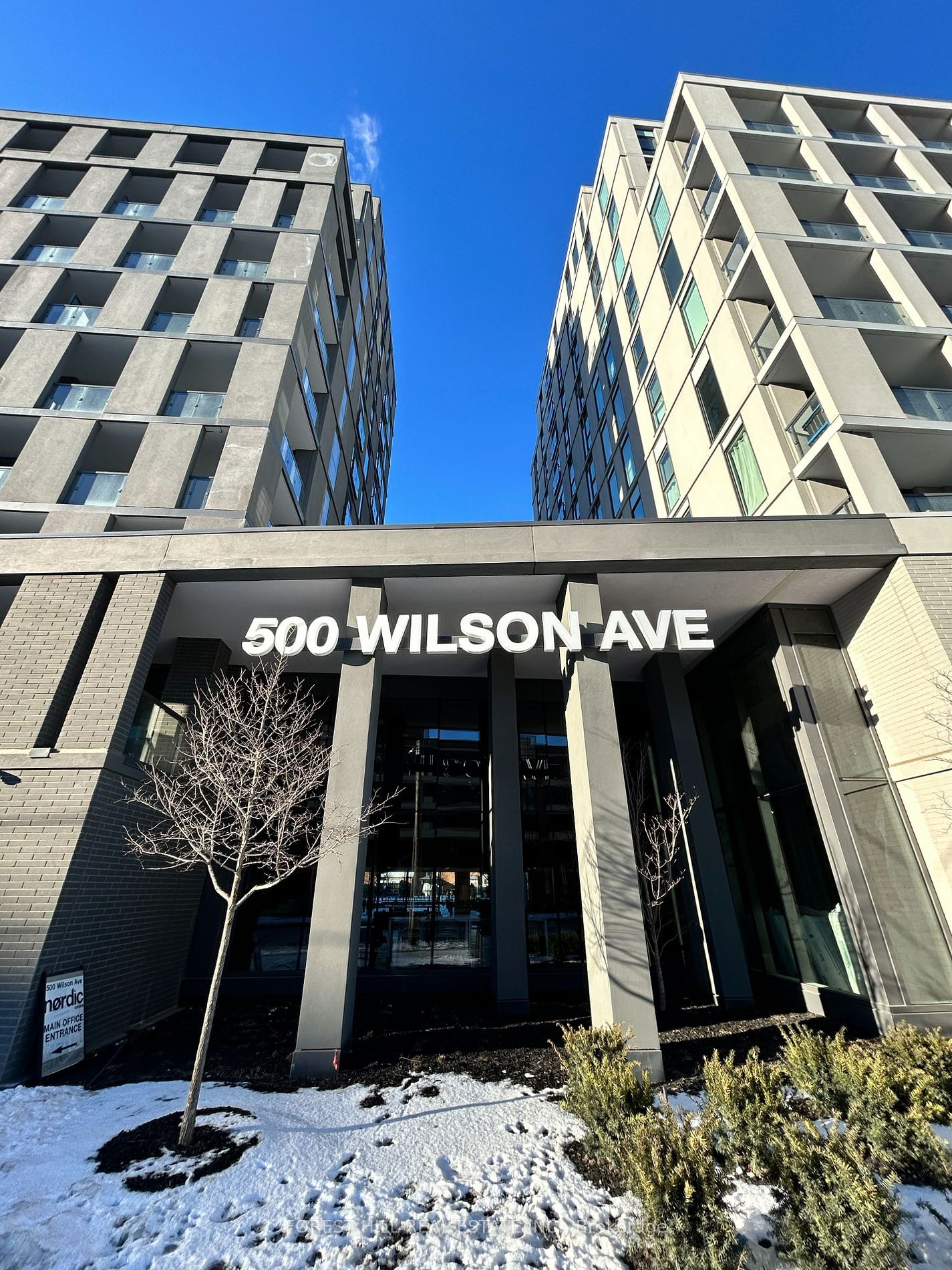 Condo leased at 543-500 Wilson Avenue, Toronto, Clanton Park, M3H 0E5 - MLS: C11953511