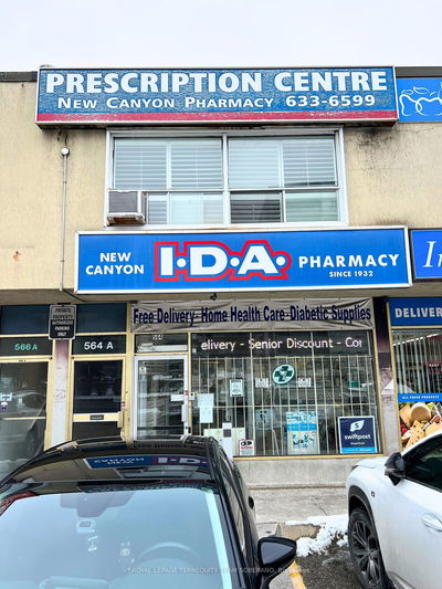 Store W/Apt/Office for lease at 564A Sheppard Avenue, Toronto, Bathurst Manor, M3H 2R9 - MLS: C11953640