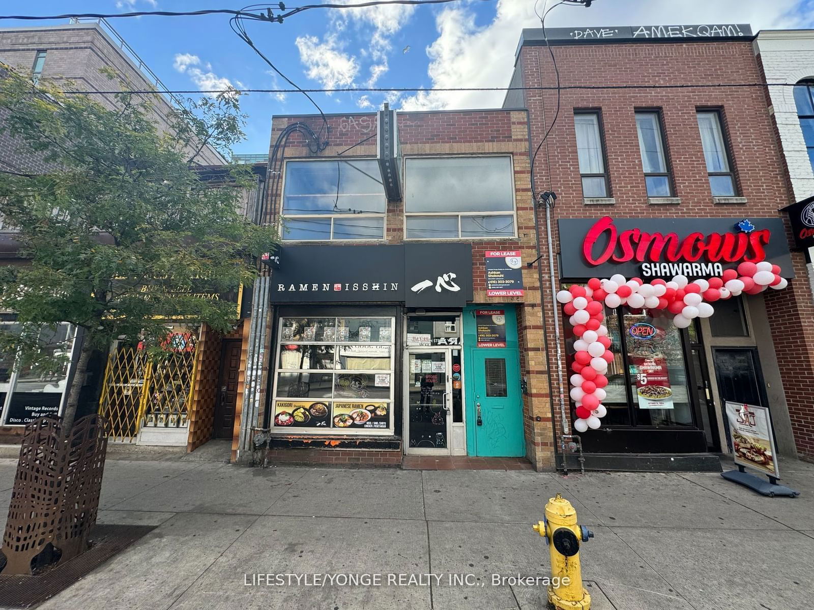 Commercial/Retail for lease at Lower-609 Queen Street, Toronto, Waterfront Communities C1, M5B 2V7 - MLS: C11953714