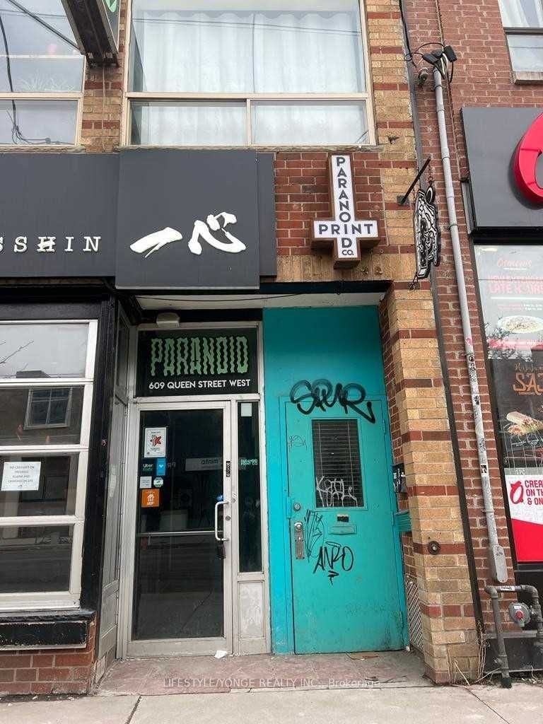 Commercial/Retail for lease at Lower-609 Queen Street, Toronto, Waterfront Communities C1, M5B 2V7 - MLS: C11953714