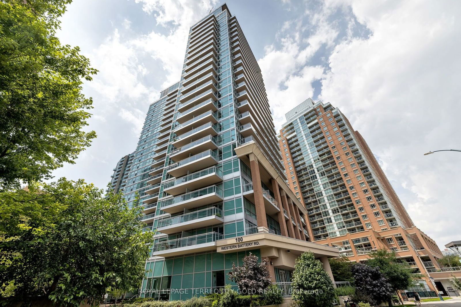 Condo leased at 1605-100 Western Battery Road, Toronto, Niagara, M6K 3S2 - MLS: C11956261