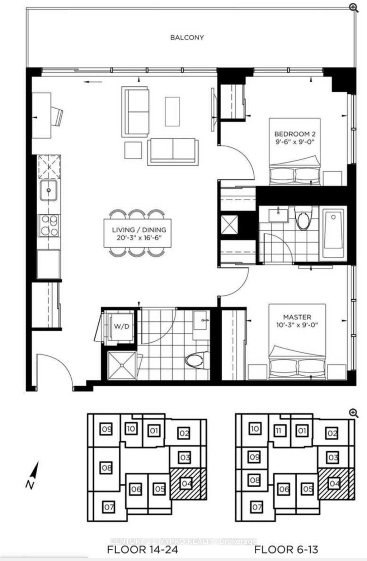 Condo for lease at 704-38 Forest Manor Road, Toronto, Henry Farm, M2J 1M1 - MLS: C11956686