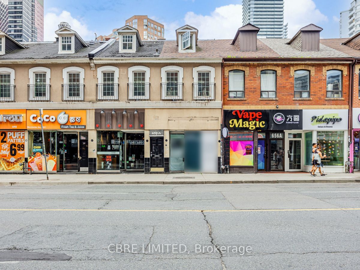 Commercial/Retail for lease at 652 Yonge Street, Toronto, Bay Street Corridor, M4Y 2A6 - MLS: C11959318