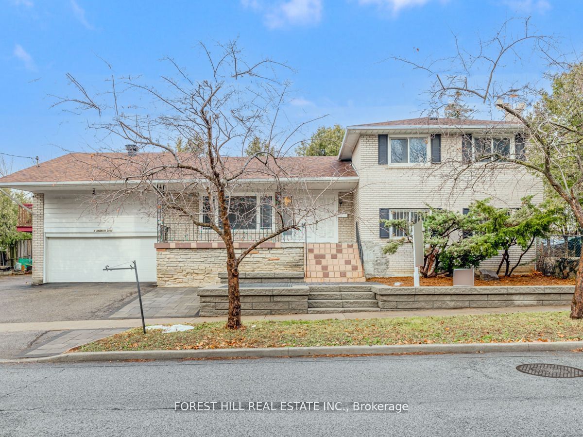 Detached House for sale at 2 Axsmith Crescent, Toronto, Don Valley Village, M2J 3K3 - MLS: C11965412