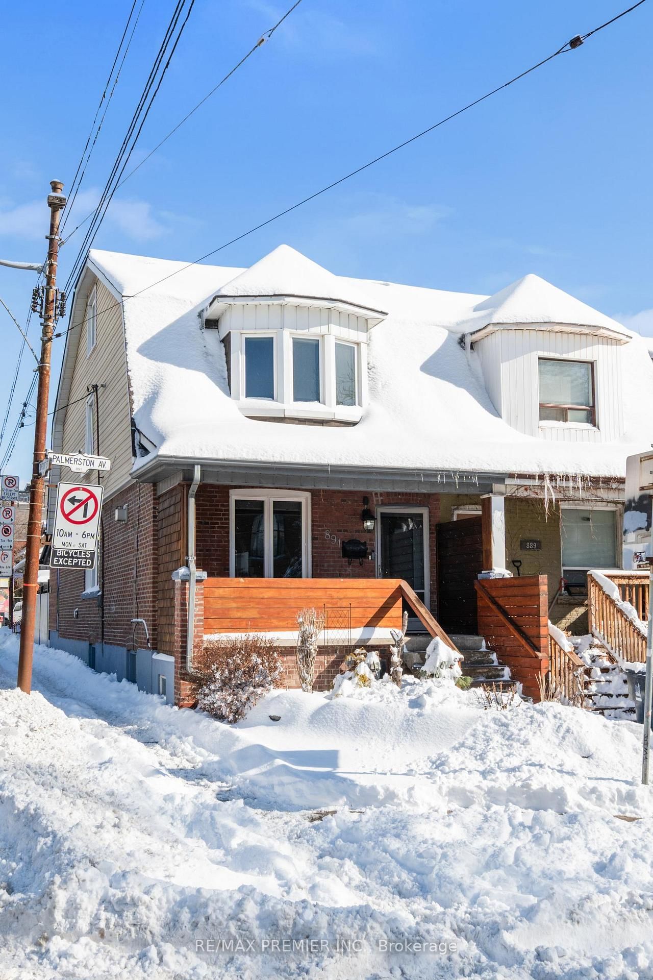 Semi-Detached House sold at 891 Palmerston Avenue, Toronto, Annex, M6G 2S3 - MLS: C11980257