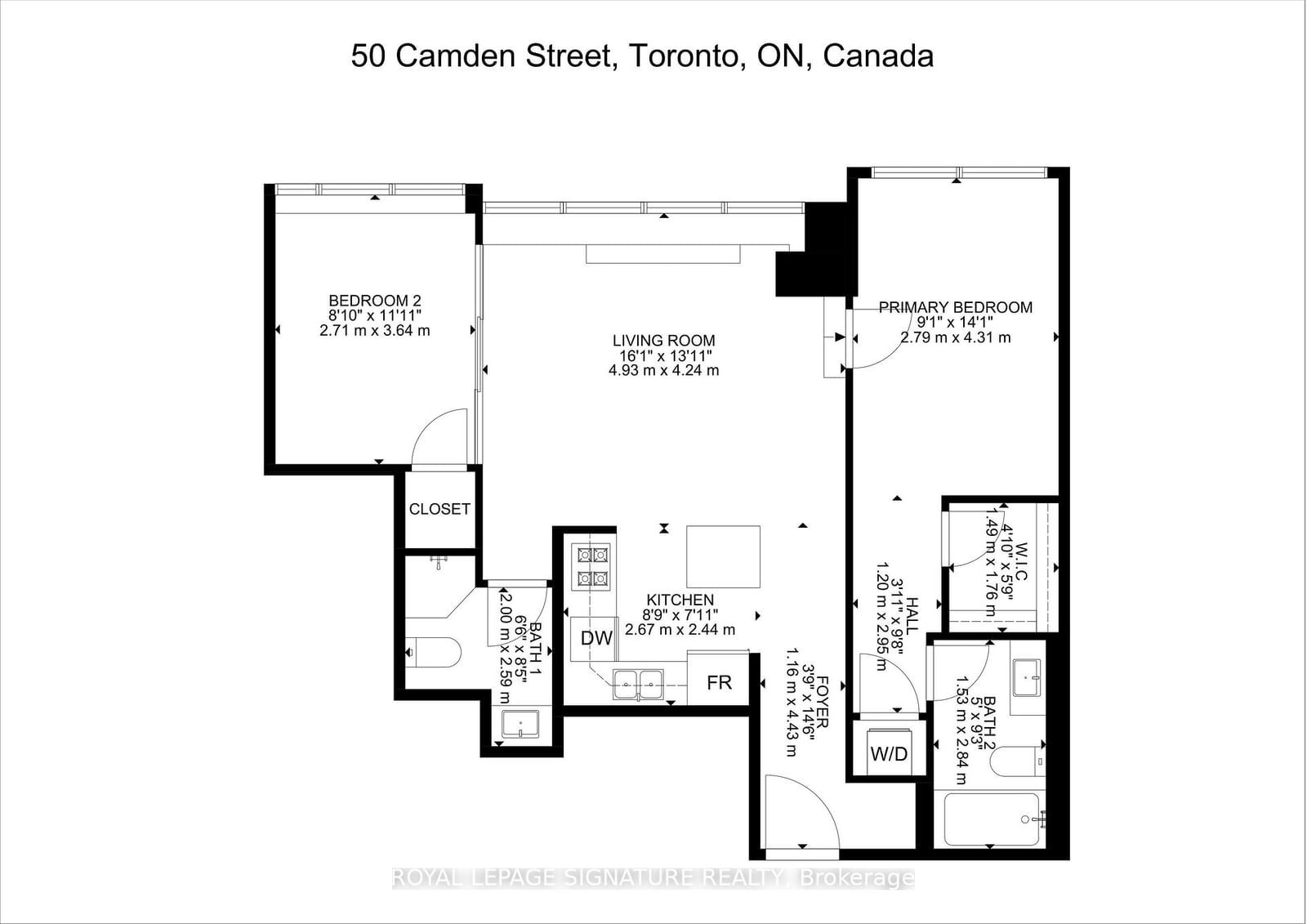 Condo for sale at 303-50 Camden Street, Toronto, Waterfront Communities C1, M5V 3N1 - MLS: C11981683