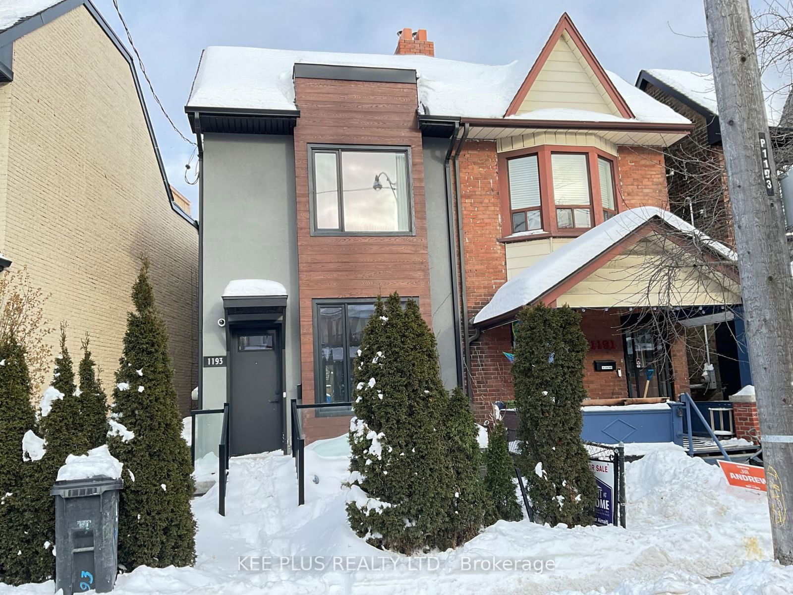 Semi-Detached House for sale at 1193 Ossington Avenue, Toronto, Wychwood, M6G 3W4 - MLS: C11984408