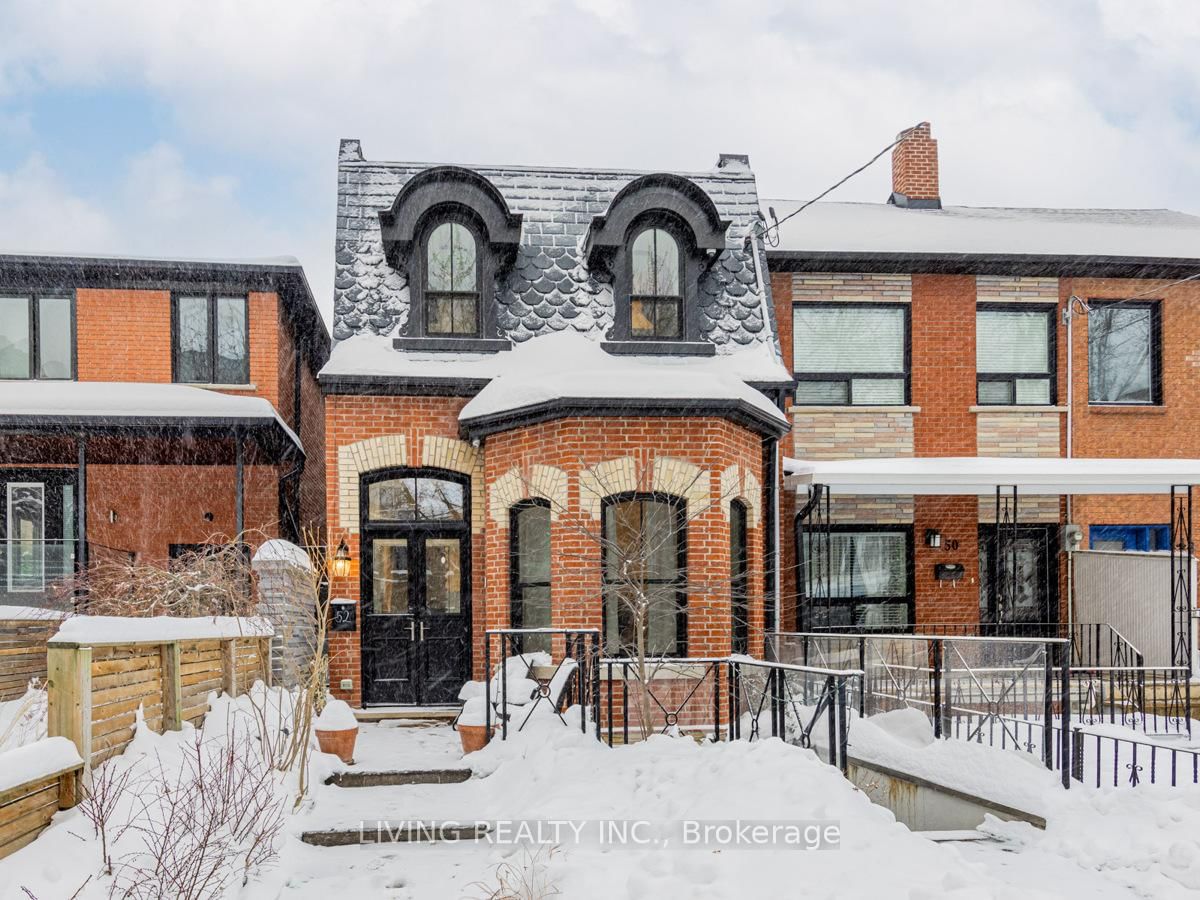 Semi-Detached House for sale at 52 Argyle Street, Toronto, Trinity-Bellwoods, M6J 1N6 - MLS: C11985114