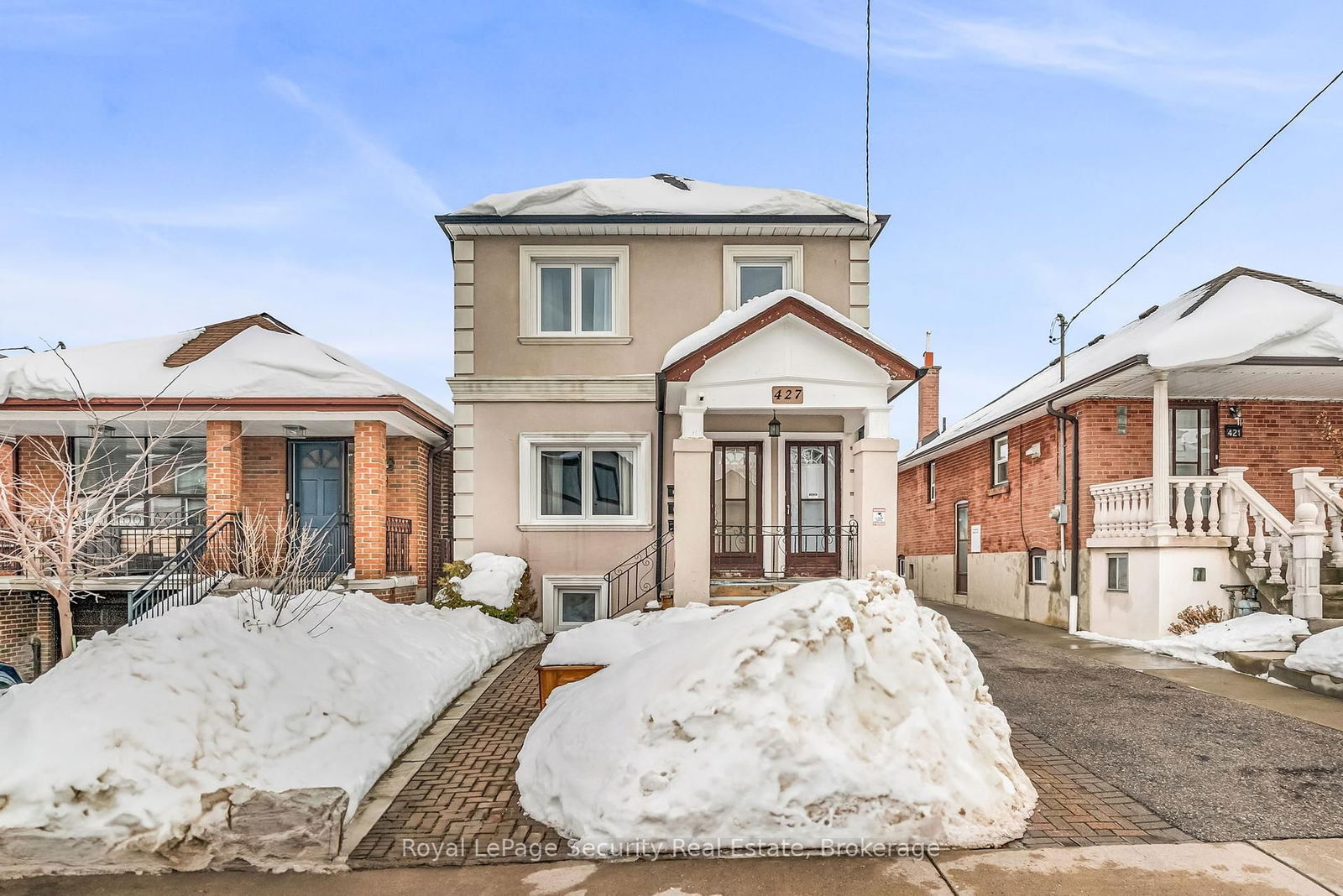 Detached House for sale at 427 Lauder Avenue, Toronto, Oakwood Village, M6E 3J1 - MLS: C11987341