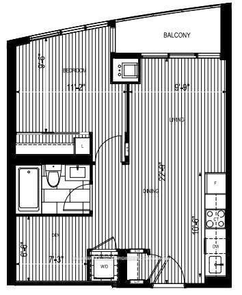 Condo for sale at 619-585 Bloor Street, Toronto, North St. James Town, M4W 0B3 - MLS: C11989466