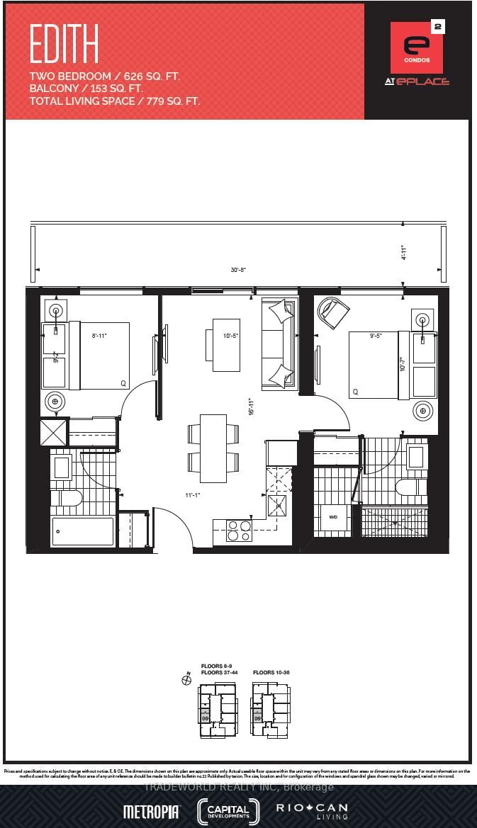 Condo for lease at 1606-39 Roehampton Avenue, Toronto, Mount Pleasant West, M4P 0G1 - MLS: C11996921