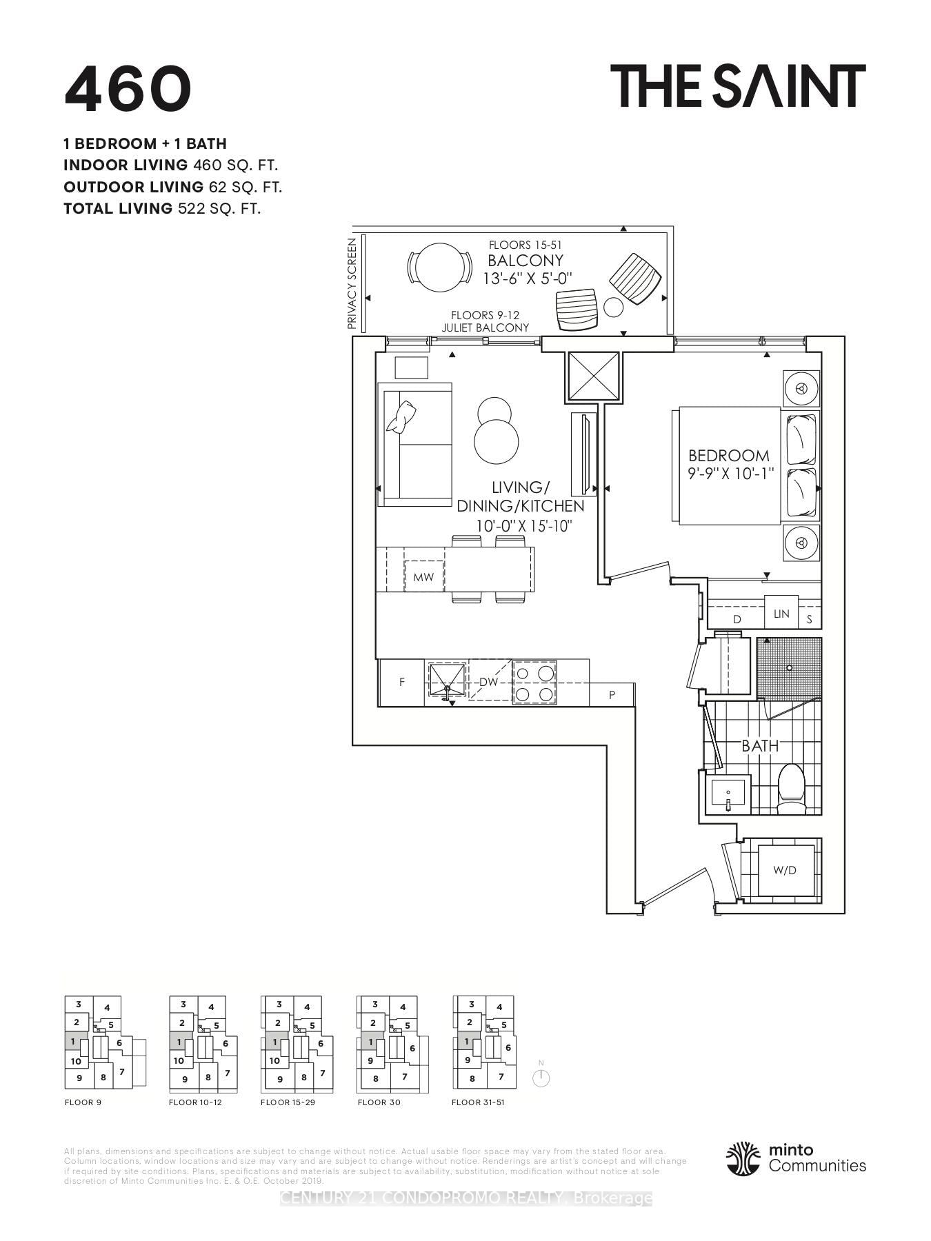 Condo for lease at 1601-89 Church Street, Toronto, Church-Yonge Corridor, M5C 0B7 - MLS: C11998415