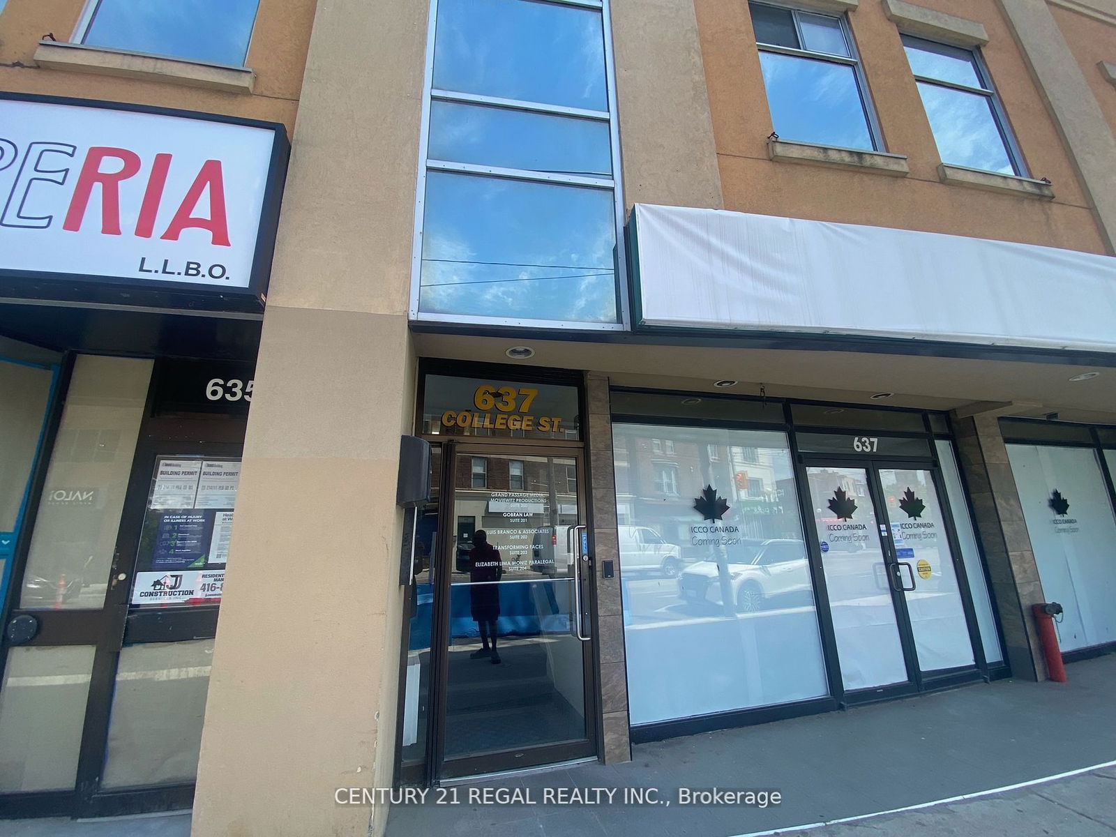 Office for lease at 200-637 College Street, Toronto, Palmerston-Little Italy, M6G 1B5 - MLS: C11999148