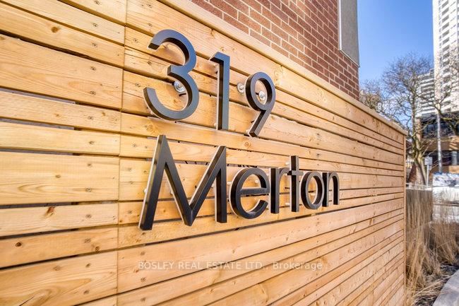 home for sale on #406-319 Merton Street