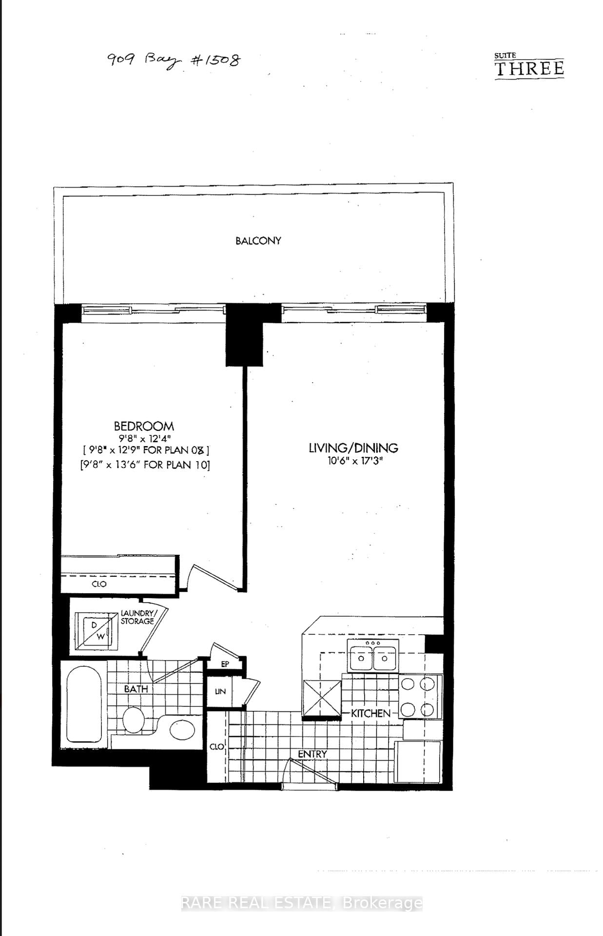 Condo for lease at 1508-909 Bay Street, Toronto, Bay Street Corridor, M5S 3G2 - MLS: C12012975