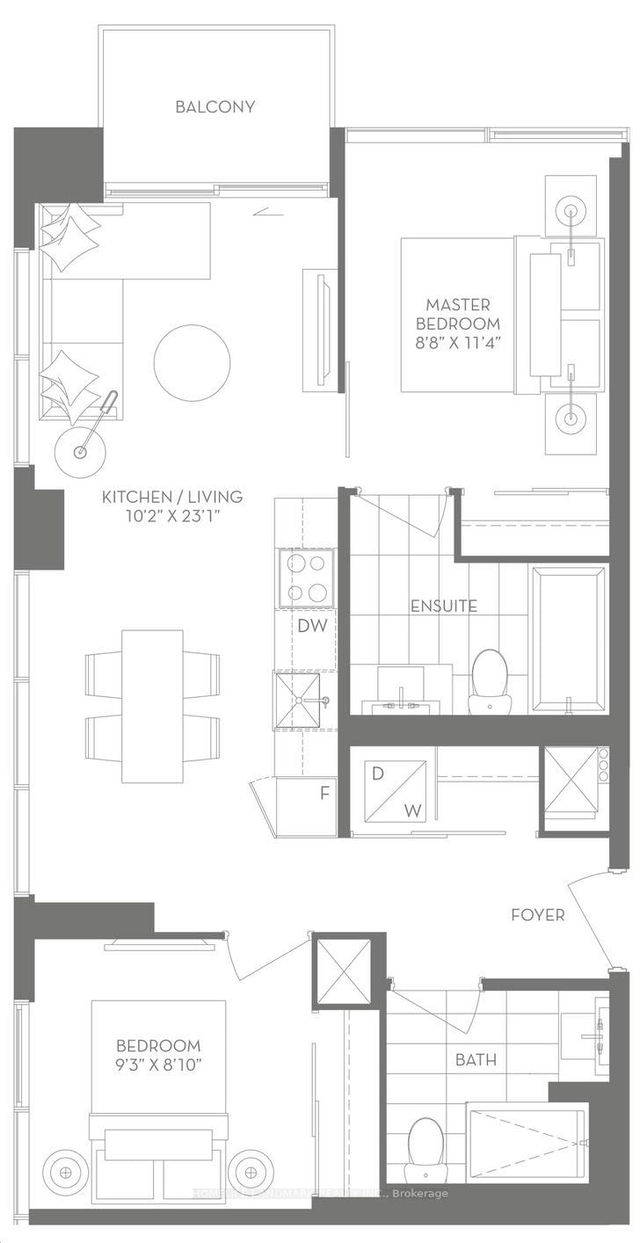 1103 - 8 Cumberland Street