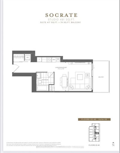 Unit 905 — 3 Gloucester St, Toronto - Church-Yonge Corridor