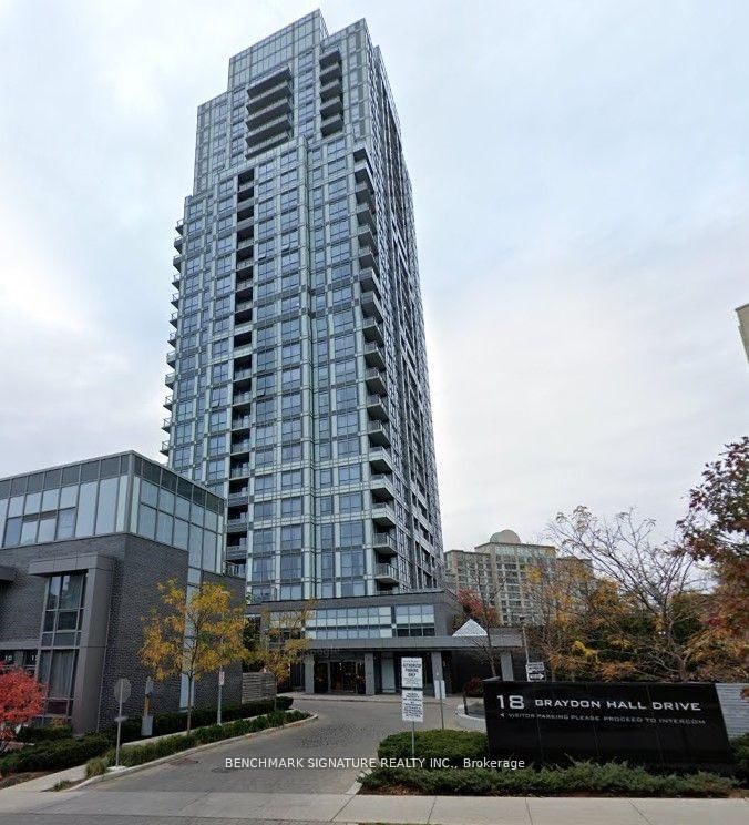 Condo leased at 602-18 Graydon Hall Drive, Toronto, Parkwoods-Donalda, M3A 0A4 - MLS: C12049847