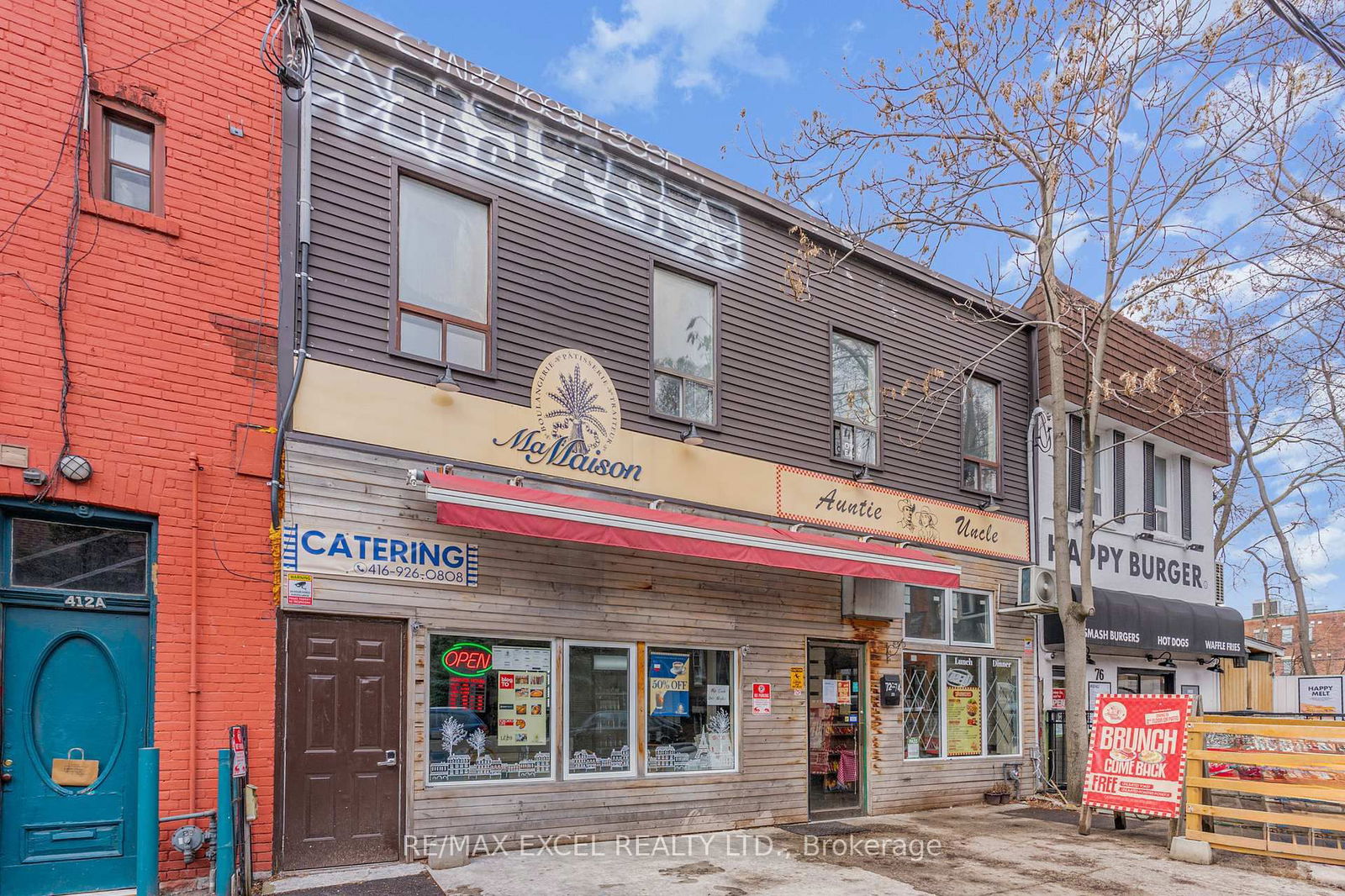 Store W/Apt/Office for sale at 72-74 Lippincott Street, Toronto, University, M5S 2P1 - MLS: C12052678