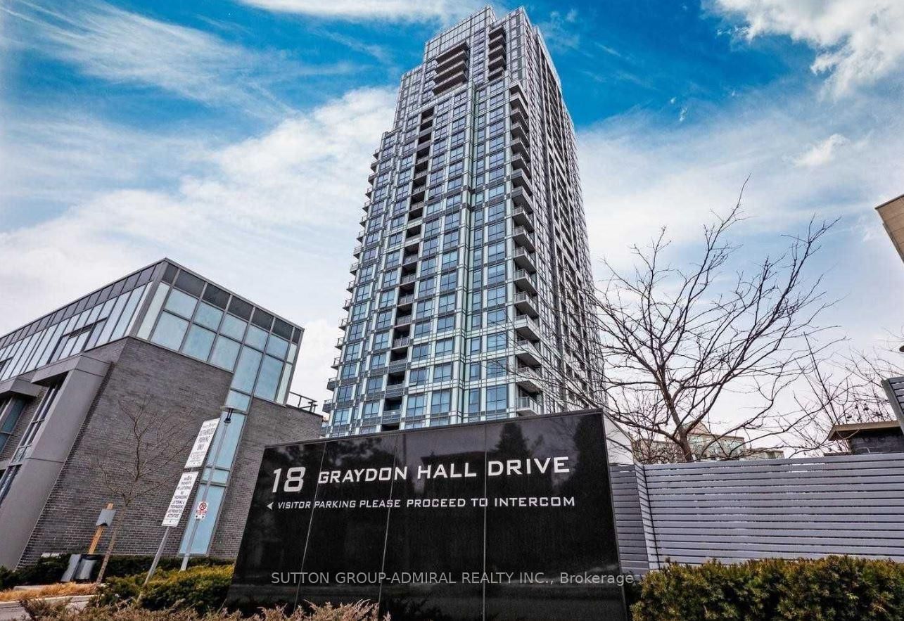Condo leased at 1204-18 Graydon Hall Drive, Toronto, Parkwoods-Donalda, M3A 0A4 - MLS: C12065969