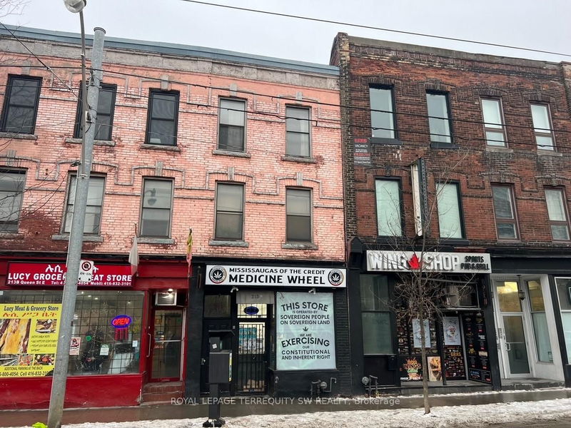 home for lease on 3-213 Queen Street E