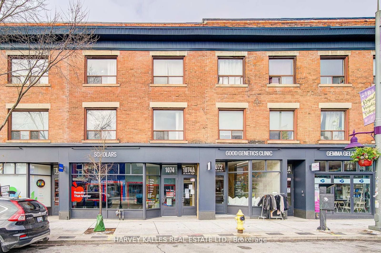 Semi-Detached House for lease at 2-1074 St Clair Avenue, Toronto, Oakwood Village, M6E 3H3 - MLS: C12076155