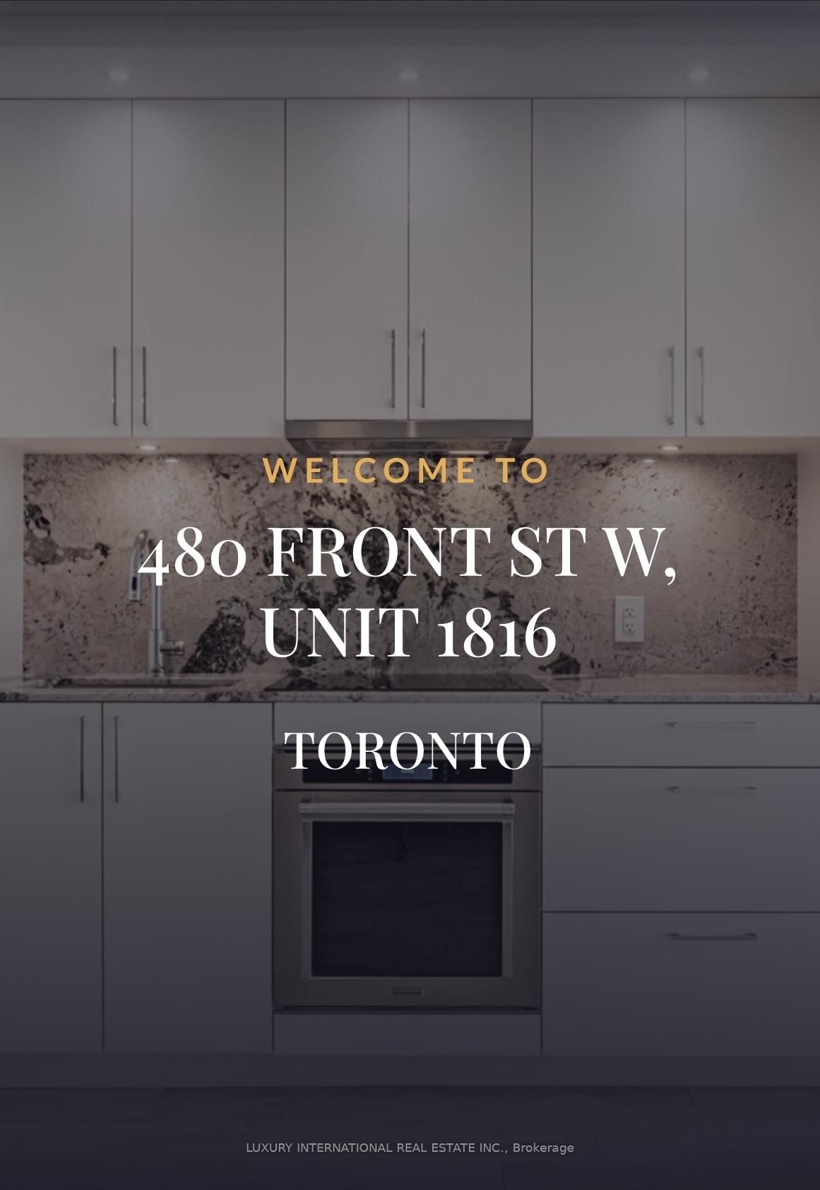 Condo leased at 1816-480 Front Street, Toronto, Waterfront Communities C1, M5V 0V5 - MLS: C12081524